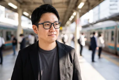 OAKLEY　Paracordの着用イメージ（AI生成）